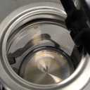 Amazon Basics Electric Kettle with Glass Carafe for Tea and Coffee, Fast Boiling, Auto Shut-Off, Boil-Dry Protection, Temperature Control, Removable Filter, 1 Liter, 1500W, BPA-Free