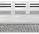 COMFEE' Range Hood 30 Inch Under Cabinet 200 CFM Ducted/Ductless | Durable Stainless Steel Slim Design with 2-Speed Exhaust Fan, 2 Washable Reusable filters, for Condos and Apartments