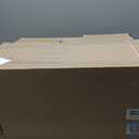 LOVEVOOK Underseat Carry On Luggage Airline Approved, 14 Inch Softside Suitcases with Wheels, Lightweight Spinner Carry on Suitcase with TSA Lock Weekender (Black/White/Brown)