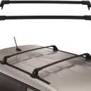 OCPTY Roof Rack Cross Bars for Ford Explorer 2020-2022 Luggage Racks Rooftop Cargo Carrier Bag Luggage Kayak Canoe Bike Snowboard Skiboard (Black)