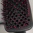 Blow Dryer Brush Straightener, Detangling Straightening Smoothing in One Step, Reduce Frizz More Shiny for Salon-Quality Smooth Straight Hair Dryer Brush (Black)