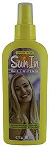 Sun In Hair Lightener Spray Lemon Fresh, Lemon Fresh 4.7 oz. Pack Of 2