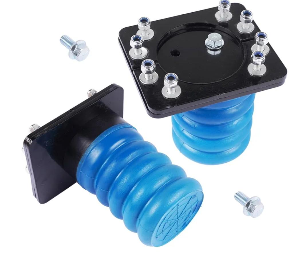 Rear Air Helper Springs SSR-307-40 Replacement for 2009-2023 Dodge Ram 1500 SSR30740 Blue Rear Leaf Spring Suspension Kit