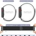 Original Stainless Steel Loop for Apple Watch Band 38mm 40mm 41mm 42mm 44mm 45mm 49mm, Magnetic Clasp Replacement Bands for iwatch Series Ultra SE 8 7 6 5 4 3 2 1, Women & Men Watch Strap for Apple