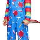 Spooktacular Creations Halloween Killer Doll Costume Men, Creepy Doll Costume Adult Men for Halloween Dress Up Party Cosplay (M)