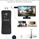 Mini WiFi Range Extender, 300M High Speed USB Wireless Repeater WiFi Booster Signal Amplifier for Smart TV, Laptop, Mobile Phone, Tablet (Black)