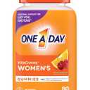 One A Day Womens Multivitamin Gummies, Supplement with Vitamin A, C, D, E and Zinc for Immune Health Support*, Calcium & more, 80 count Best By 2026/11