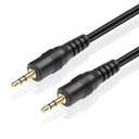 TNP 6FT Male to Male 2.5mm Stereo Headset Headphone Jack Gold Plated Connector Wire Cord Plug