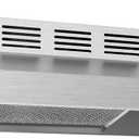 Midea MVU30W2AST Range 30 Inch Under Cabinet Vent Ductless Convertible with Durable Stainless Steel, 200 CFM Kitchen Hood with 2 Reusable Filter, 2 Speed Exhaust Fan