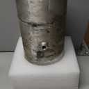 JSD 1 1/4 Gallon Spun Aluminum Small Universal Gas Tank/ Fuel Tank 6 x 12 in Center Fill 1/4" NPT Outlet