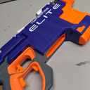 Nerf HyperFire Motorized Elite Blaster, 25-Dart Drum, Fires Up to 5 Darts Per Second, Includes 25 Official Elite Darts, Large
