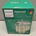 Philips Avent Natural Glass Baby Bottles with Natural Response Nipples (Medium Flow, Flow 3), 8oz, 4-Pack, SCY913/04