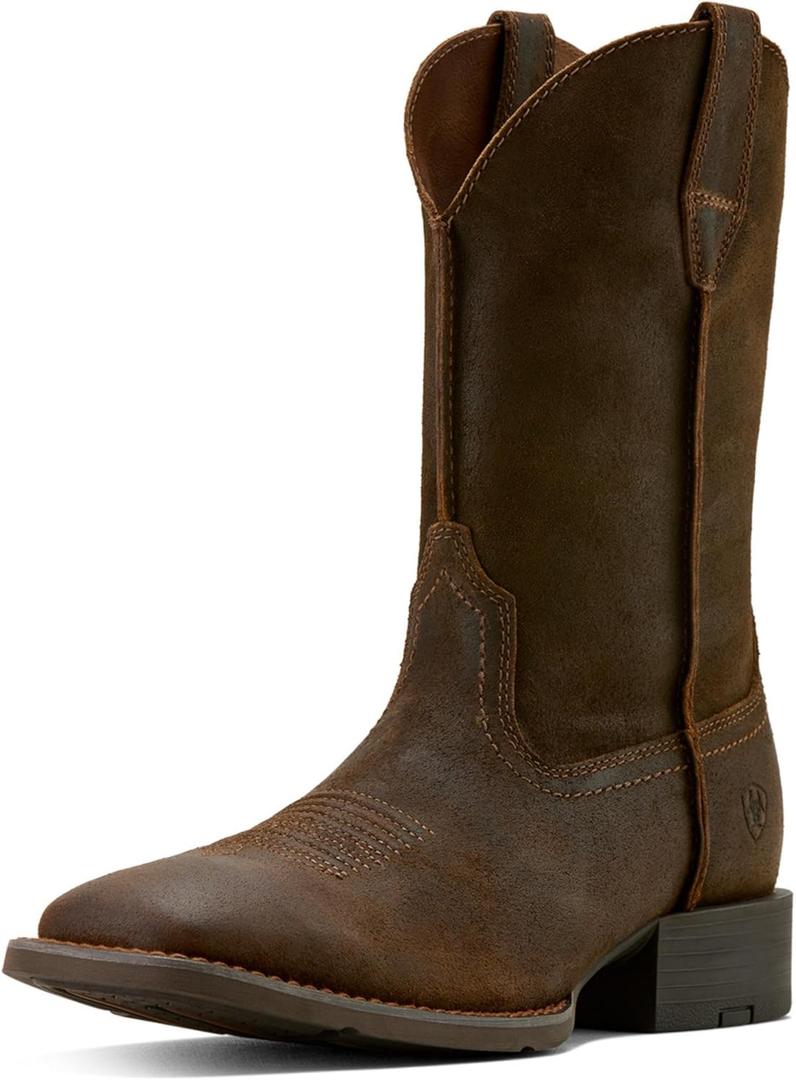 ARIAT Men's Sport Rambler Wide Square Toe Western Boot (10)
