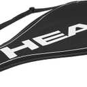 HEAD Tennis Racquet Cover Bag, Lightweight Padded Single Racket Carrying Case with Adjustable Shoulder Strap