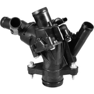 X AUTOHAUX 2702000315 Engine Coolant Thermostat Housing Assembly for Mercedes-Benz CLA250 2014-2016