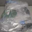 Amazon Basics Vacuum Storage Bags for Clothes, Space Saving Compression Storage Bags with Hand Pump, Heavy Duty, Stackable, Jumbo Size, Clear, 6-Pack