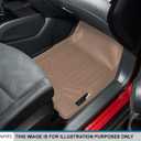 MAXLINER Floor Mats 3 Row Liner Set for 2011-2017 Honda Odyssey
