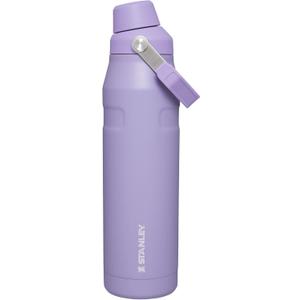 Stanley IceFlow Fast Flow Water Bottle | Angled Spout Lid | Lightweight & Leakproof for Travel & Sports | Insulated Stainless Steel | BPA-Free (Lavender)