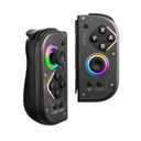 NYXI Hyperion 2 Wireless Joy-Pad for Switch/Switch OLED/Switch LCD, Hall Effect Joystick, Mechanical Microswitches Buttons & Triggers, RGB Light, 6-Axis Gyro, Turbo, Vibration, Mppable Buttons (Black)
