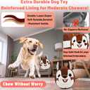 Interactive Dog Toys - Auto Bounce, Move & Vibrate with Sound, Talking Squirrel Puppy Toy for Small Medium Large Dogs, Rechargeable Durable Toy for Anxiety Relief, Boredom & Indoor Play