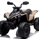 24V Powered Ride on Car for Kids Bombardier Licensed Can-Am 4 Wheeler Quad Electric Vehicle, with Remote Control ATV