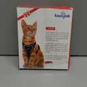 Cat Harness and Leash for Walking Escape Proof Soft Adjustable Cat Leash Breathable Comfortable Vest Easy to Wear Kitten Harness for Outdoor Travel (Emerald, XS (4-6lb))