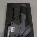 Cordless Electric Scissors, Fast Charging Rechargeable Cardboard Cutter with Replaceable Blades and Long-Lasting Battery, Effortless Cutting for Cloth, Fabric, Plastic & Leather (Gray-black)