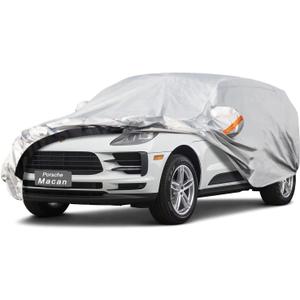 6 Layer SUV Car Cover , Porsche Macan (2014-2025) Waterproof All Weather, Heavy Duty Outdoor Snow Sun Rain Uv Protection