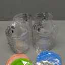 Replacement for Creami Deluxe Pints and Lids 4 Pack,Compatible with Ninja Creami 11-in-1 NC501 NC500 Series Deluxe Ice Cream Maker,24oz Deluxe XL Cups