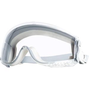 Honeywell Uvex Stealth Safety Goggles with Clear HydroShield Anti-Fog Lens, Grey Body & Neoprene Headband (S3960HS), New