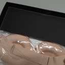 MZOO Luxury Sleep Eye Mask for Side Sleeper Men Women, Zero Eye Pressure 3D Sleeping Mask, Light Blocking Patented Design Night Blindfold, Soft Eye Shade Cover for Travel, Pink