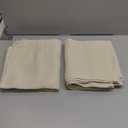 RYB HOME Curtains for Living Room - Blackout Curtains Sunlight Block Privacy for Dining Bedroom Bay Window Shades, W 42 x L 72, Beige, 1 Pair