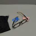 FEISEDY Reading Glasses Vintage Square Blue Light Blocking Glasses Women Men 70s Flat Aviator Glasses B0090 (Grey)