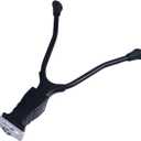 Double Leg Kickstand for Above Bikes Center Mount Stand with Reinforced Foot Durable Material Anti-Slip Design for Mountain and Adult Bicycles