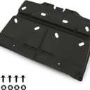 Splash Panel Shield Under Diaper Gas Motor Compatible with 2015-2020 Ford F150 with Gasoline Engine (Not Fit Raptor Model/Not Fit 3.0L Diesel) ML3Z-7222-D Black