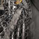 PodiuMax Golf Net, 10x7ft Golf Practice Net with Noise Reduce Silk Target Driving Real Balls, Hitting Nets for Backyard Garage, Improve Chipping Putting Pitching, Gift for Men & Golfers (Black)