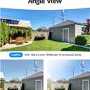 LongPlus 3K 5MP Window Camera with Night Vision, 2.4ghz & 5ghz WiFi Safeview Indoor Window Cameras for Home Security, AI Smart Detection, 2-Way Audio, Easy & Quick Install, 24/7 Recording