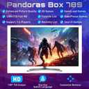 29800-in-1 Pandora Arcade, Dual Hosts, 4-Player 3D, 128GB Storage, 25.1 x 8.66 x 2.75 inches