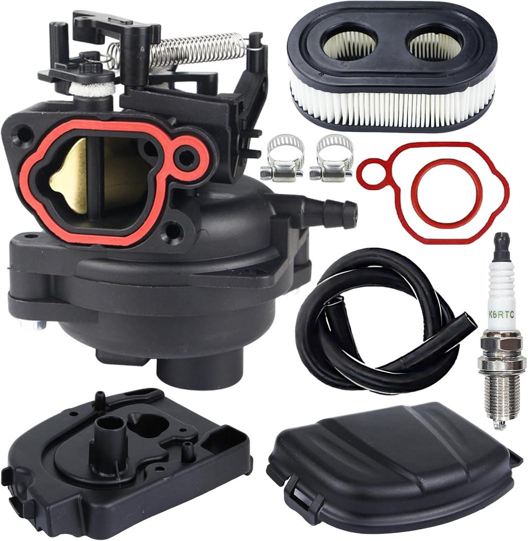 799584 594058 Carburetor for B&S 103M02 09P702 9P702 09P000 Vertical Engine for Craftsman M230 M400 163cc Lawn Mower Model CMXGMAM1125501