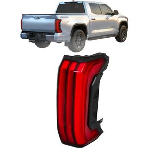 RH Right Side Tail Light Replacement for Toyota Tundra SR5 SR 2022-2023 Passenger Side Tail Lamp Non Sequential 81550-0C130
