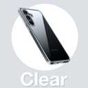 TORRAS Guardian Shockproof for Samsung Galaxy S25 Case, [12FT Military Grade Drop] Thin & Soft Touch for Samsung S25 Case, Transparent Protective Slim Case for Samsung S25, Diamond Clear