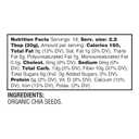 BetterBody Foods Organic Chia Seeds with Omega-3, Non-GMO, Gluten Free, Keto Diet Friendly, Vegan, Good Source of Fiber, Add to Smoothies, 1.25lb (EXP 05/13/28)