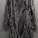 Yurhap Mens Fleece Robe, Soft Plush Robe for Men, Fluffy Bathrobe with Belt & 2 Pockets, S/M