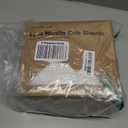 KeaBabies 2-Pack Muslin Crib Sheets for Boys, Girls - 100% Organic Cotton Fitted Baby Crib Mattress Sheet, Soft Breathable Standard Toddler Bed Cover Bedding Set, Neutral, Durable 52x28 (Soft White)