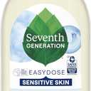 Seventh Generation EasyDose Laundry Detergent, Ultra Concentrated: 66 Loads, Free & Clear Designed for Sensitive Skin, 23.1 Fl Oz