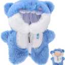 Simgoing 17cm Doll Clothes Set Dress Outfit Set for 6.7inch Suit One Piece Shark Suit Accessories for Dress Up, Play & Collector (No Doll)