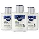 Nivea Men Sensitive Soothing Post Shave Balm with Vitamin E, Pro-Vitamin B5 and Chamomile Extract, Skin Care Gifts for Dad, Alcohol Free After Shave Balm for Men, 3.3 Fl Oz Bottle, Pack of 3