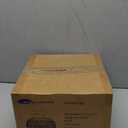 Semi Flush Mount Ceiling Light Fixture, 11" Vintage Gold Hallway Lights Fixture Ceiling with Grey Glass for Kitchen, Hallway, Bathroom and Entry Way,Compatible with E26 Light Bulb