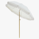 Patio Umbrella with UPF 50+ Protection, 8 Ribs, Push Button Tilt - Versatile Outdoor Shade for Garden, Courtyard, and Beach