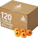 JOOLA Training 3 Star Table Tennis Balls 12, 60, or 120 Pack - 40+mm Regulation Bulk Ping Pong Balls for Competition and Recreational Play - Fun as a Cat Toy - Indoor and Outdoor Compatible